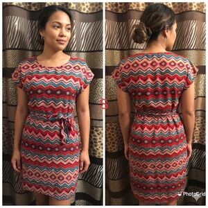 High low mini dress